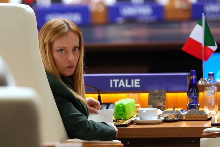 APTOPIX Turkey NATO Summit Analyse des actions de Giorgia Meloni lors de la crise migratoire entre l’Espagne et le Maroc