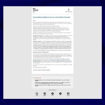 Cyberattaque sur la Direction générale des Finances publiques : Informations et risques