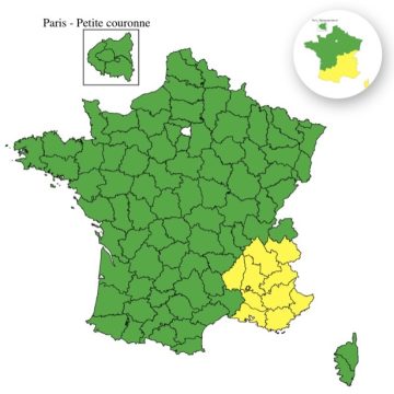 Vigilance Météo : Alerte pluie-inondation dans dix départements