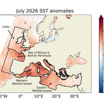 Les températures maritimes en Europe atteignent des niveaux records