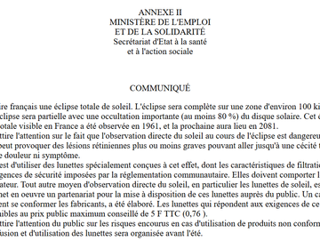 1b7e6e1d-cc21-45e3-acf6-d872925e3149 Préparation et prévention de l’éclipse solaire en France : une comparaison entre 1999 et 2026