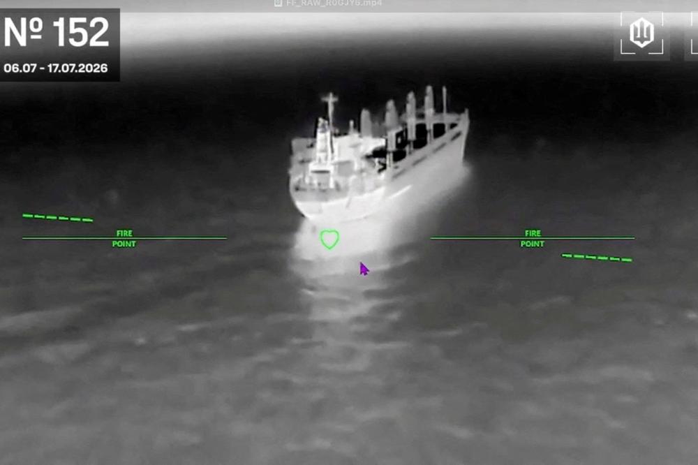 1d03fa9a-1eac-4b85-b995-93e25308c44c Tensions en mer Noire : L’Ukraine interrompt ses frappes de drones