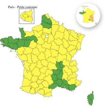 35269b70-a7aa-4b2e-9646-d1fcf5de0203 Alerte aux orages : Météo-France place 75 départements en vigilance jaune
