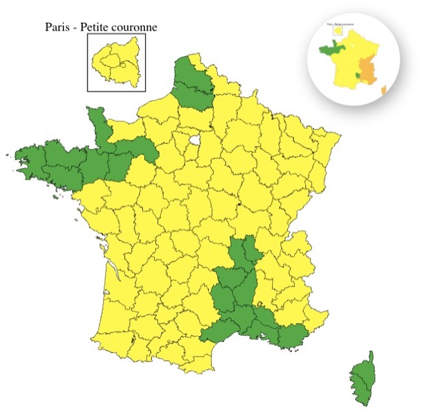 35269b70-a7aa-4b2e-9646-d1fcf5de0203 Alerte aux orages : Météo-France place 75 départements en vigilance jaune