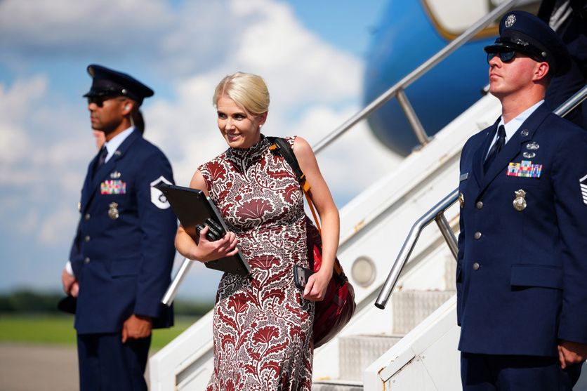 US-POLITICS-TRUMP Natalie Harp et sa relation atypique avec Donald Trump