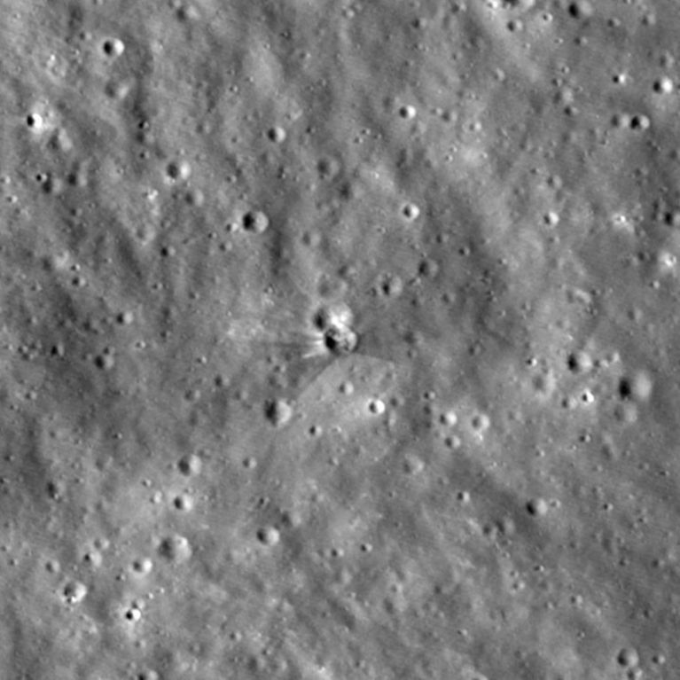 US-SPACE-MOON-SPACEX Impact d’une fusée Falcon 9 sur la Lune : Nouvelle série de clichés