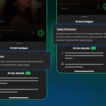 480605dd-4c7b-4f9f-85a6-ded08ba6b4e3 Spotify lance le label « AI Persona » pour la musique générée par intelligence artificielle