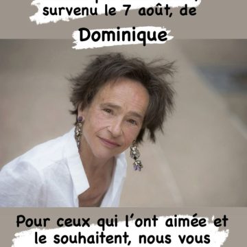 Le décès de Dominique Frot à 68 ans