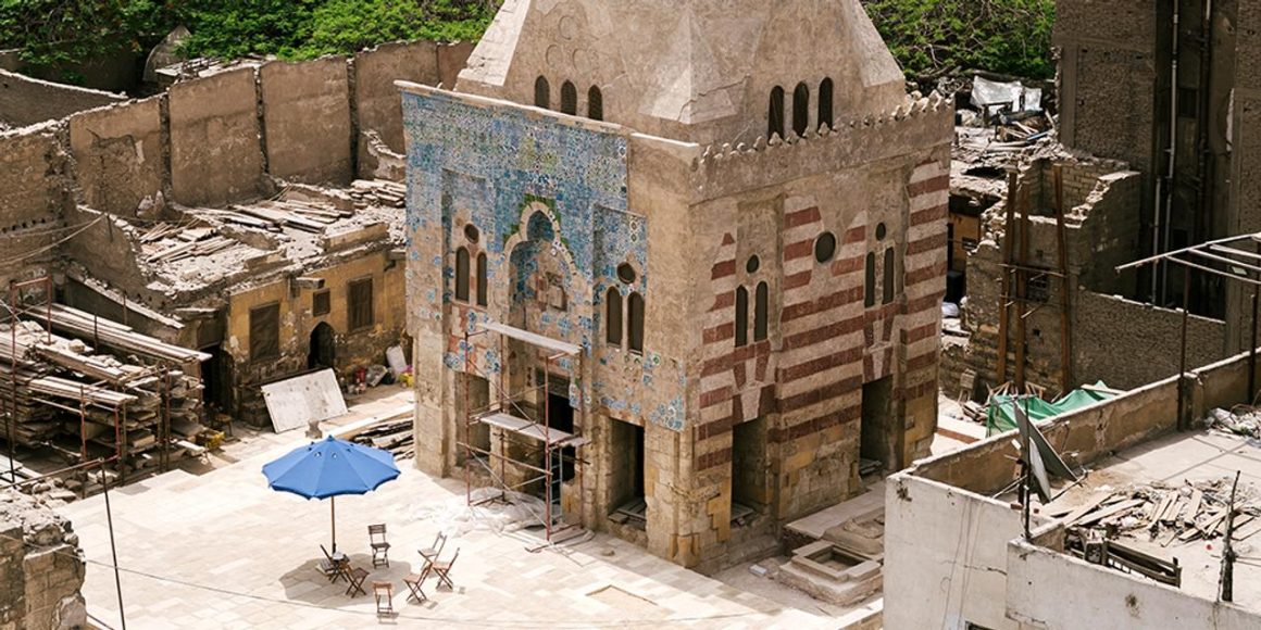 Restauration du mausolée Al-Gulshani au Caire