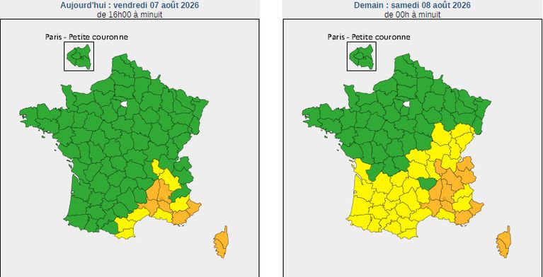 6864c9a2-fc40-4587-842f-ba3f8a680aa9 Vigilance Orange Étendue à Douze Départements pour la Canicule
