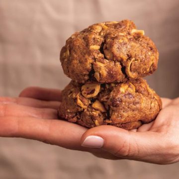 6a6119af-399b-49b8-9cad-9c16a7a911c1 Cookies gianduja et noisettes torréfiées : une recette irrésistible