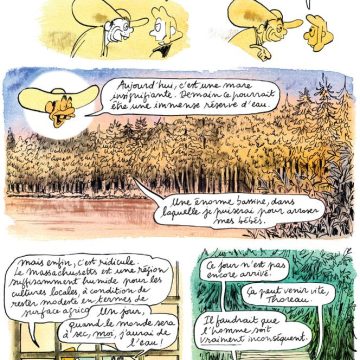 705ba4f2-4104-42eb-ac2f-c8a5b6947ea8 Le retour de Thoreau dans une BD engagée