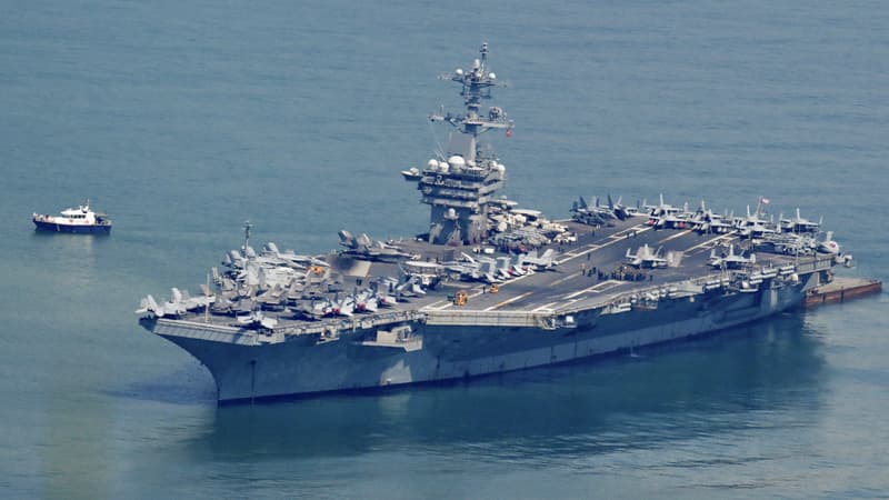 80b407c8-c40c-483e-afa3-e8f6159a7bf7 L’USS George Washington remplace le porte-avions Abraham Lincoln au Moyen-Orient