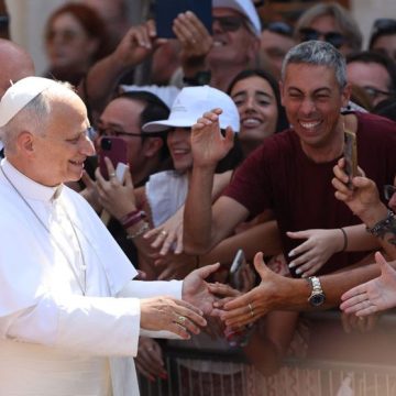 Religion: Pope Leo XIV Meets with Young People Participating in the "GO! Franciscan Youth Meeting 2026" Le Pape Léon XIV en Visite à Assise pour Inspirer la Jeunesse Franciscaine