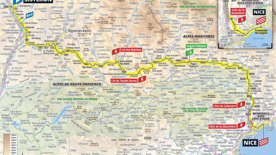899f3e53-0597-4a32-8442-6b951d311a44 Perturbations de circulation à Nice pour le Tour de France Femmes