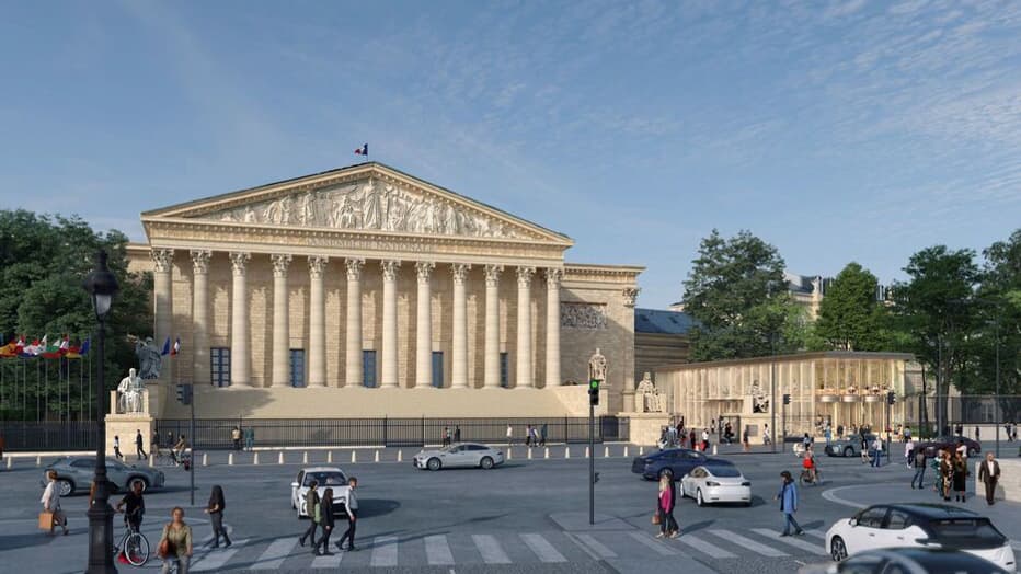 8c4a11e6-72ba-434c-a008-ac58a72a5ba7 La Controverse du Nouveau Pavillon du Palais Bourbon