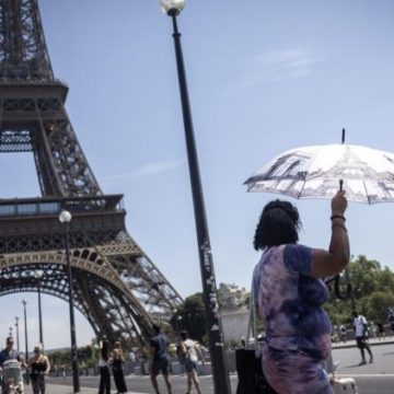 Une vague de chaleur record en France