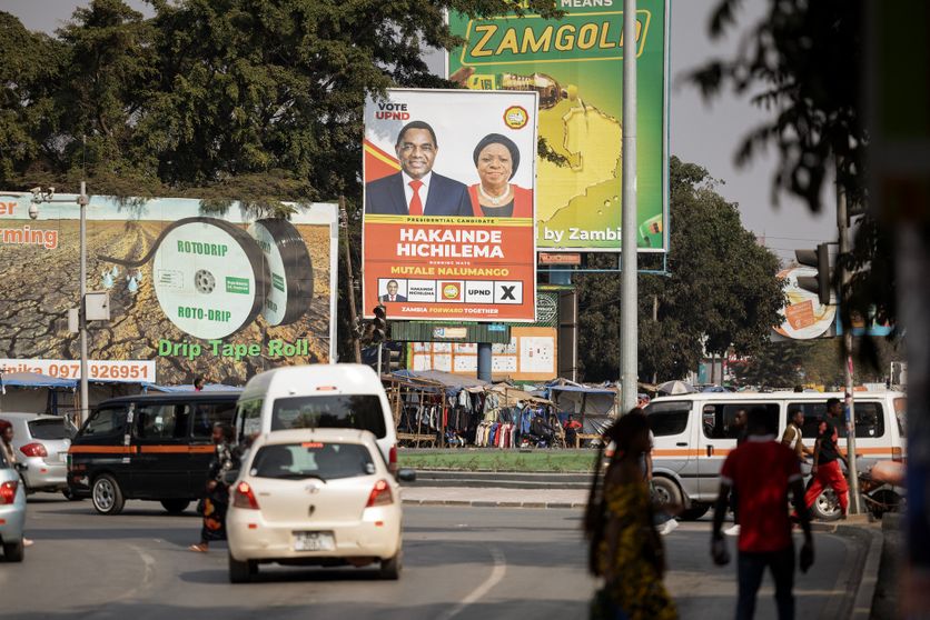 ZAMBIA-POLITICS-ELECTIONS Zambie : Elections Présidentielles et Législatives