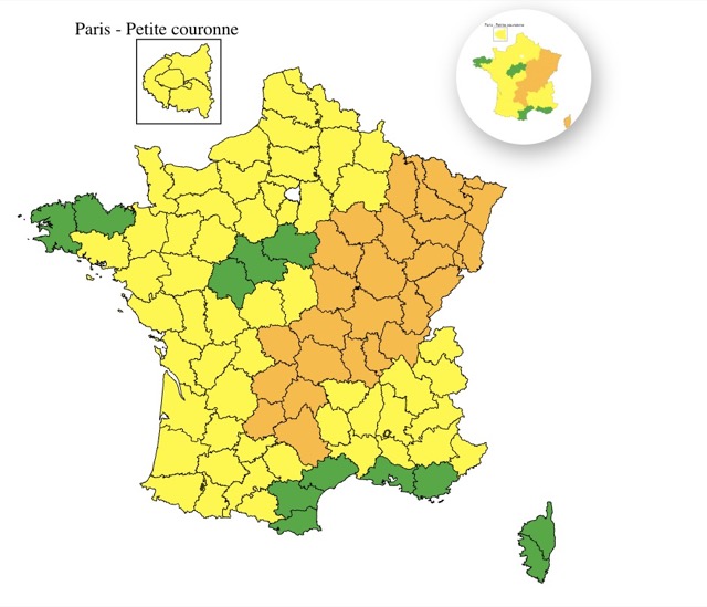 af6df450-f15d-4999-bfcf-21d6a23a1d71 26 départements en vigilance orange pour orages selon Météo-France