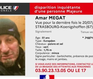 b09c0dae-2e22-478b-b81b-3fb62e491ab4 Appel à témoin pour retrouver Amar disparu à Strasbourg