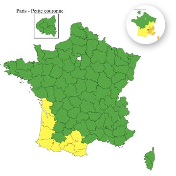 b4355bf2-4026-4258-a5fc-6ba97bdd703e Alerte météo pour 10 départements face aux orages