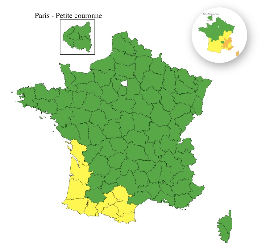 b4355bf2-4026-4258-a5fc-6ba97bdd703e Alerte météo pour 10 départements face aux orages