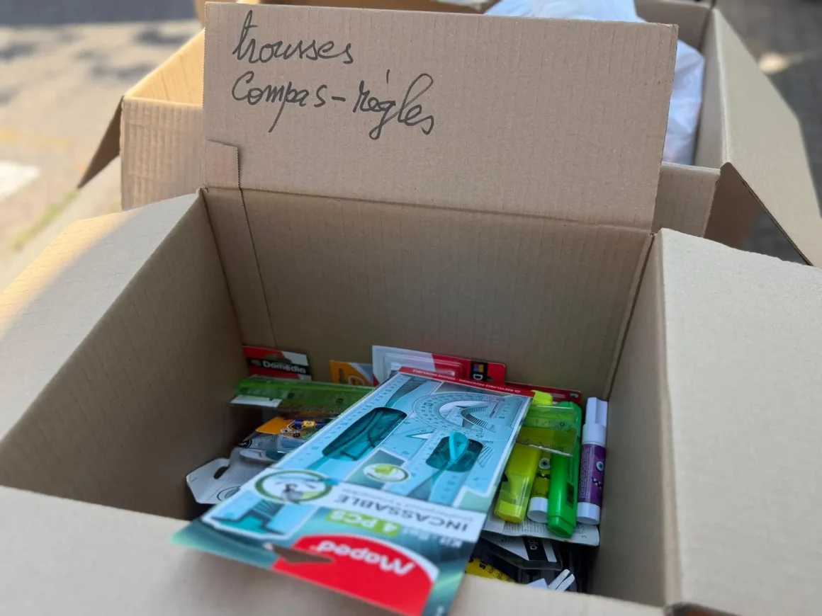 Solidarité scolaire pour les sinistrés de Gironde