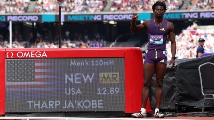 cddfa5a8-a8f8-4e0c-a8d5-6d9c01841425 Ja’Kobe Tharp : Un Record du Monde au 110 m Haies et un Régime Inhabituel