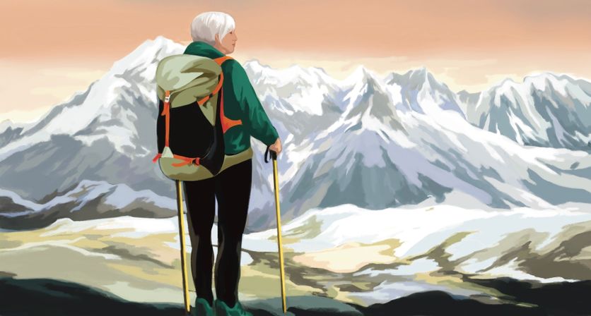 Illustration sans titre L’impact de la marche sur la vie de Claire