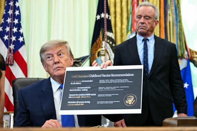 e0e3c05c-0d2e-4f34-ac05-c9be969873c3 Donald Trump limite le nombre de vaccins pour enfants