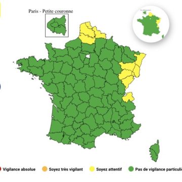 ee9fc0cb-acad-4db7-9d1d-196df23a79ba Alerte aux orages : 10 départements en vigilance jaune