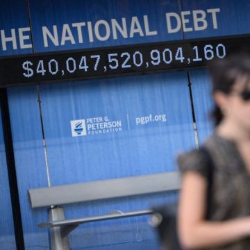 US-ECONOMY-DEBT La dette fédérale des États-Unis dépasse les 40 000 milliards de dollars