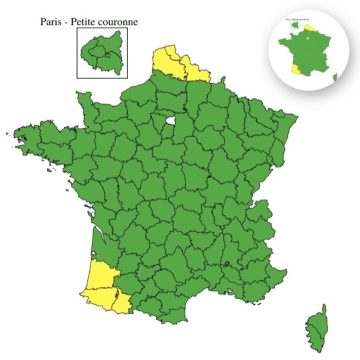 f6d39edb-38cc-45e3-bb20-6d1fe74deef4 Vigilance jaune pour risques d’orages en Hauts-de-France et Nouvelle-Aquitaine