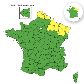 f8770f30-1018-45b7-b285-24dc16a93cc7 Alerte aux orages : vigilance jaune pour 9 départements