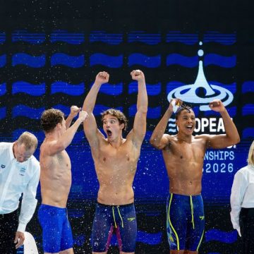 SWIMMING-CHAMPIONSHIPS-EUROPE-2026-SAINT-DENIS AQUATIC CENTER Les jeunes nageurs français brillent aux championnats d’Europe