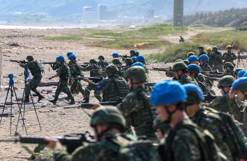 TAIWAN-DEFENCE Exercices militaires à Kinmen : une simulation d’invasion sur fond de tensions