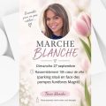 Hommage par une marche blanche pour Romane à Leers