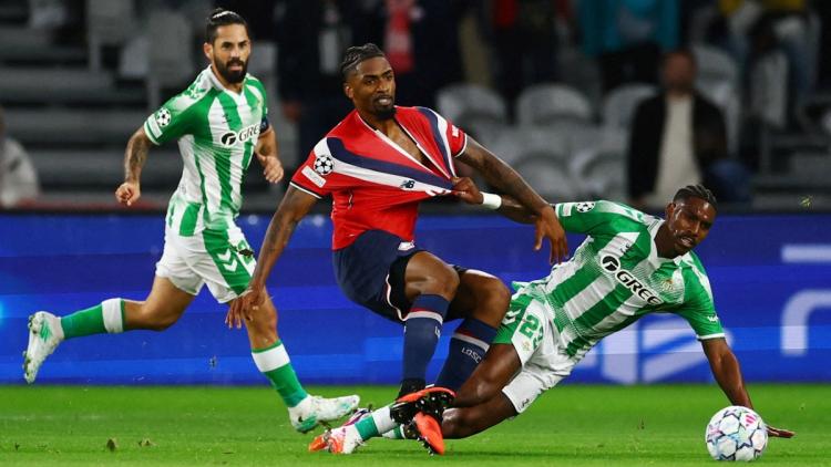 1cd73190-914e-4a19-8c21-0cb77f323a11 Lille s’incline face au Betis Séville lors de la Ligue des champions
