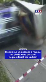 2de8703e-2819-450b-8f07-a87b3497ba38 Poids lourd percuté par un train à Gdańsk : aucun blessé grave
