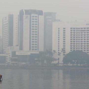Pollution de l&rsquo;air en Malaisie due aux feux de forêts en Indonésie