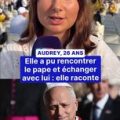 Elle partage son expérience unique avec le pape Léon XIV