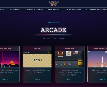 Retrait du jeu polémique « Build the Wall » du site de la Maison Blanche
