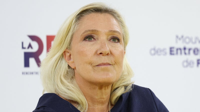 3c4dfd50-7b5d-4008-b181-f468e414505c Marine Le Pen en tête des intentions de vote selon un sondage
