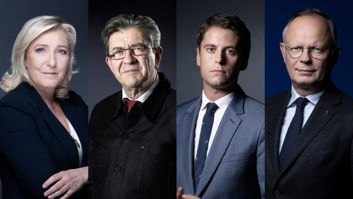 Marine Le Pen en tête des intentions de vote selon un sondage