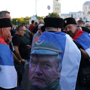 Funeral in Belgrade for former Bosnian Serb general and convicted war criminal Ratko Mladic Obsèques de Ratko Mladic à Belgrade