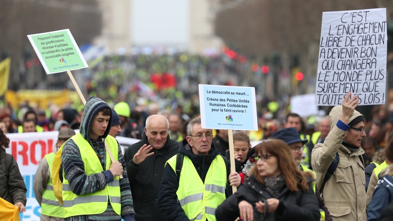 69b8c9e0-3bf2-4912-a78c-b1e9785ca886 Le renseignement invite à la prudence face à un possible retour des Gilets jaunes