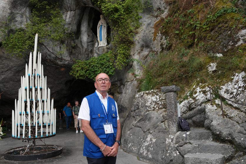 FRANCE - LOURDES - HOSPITALIER L’engagement de Jean-Claude Albenque à Lourdes