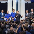 Course à l&rsquo;espace : Macron prône une préférence européenne