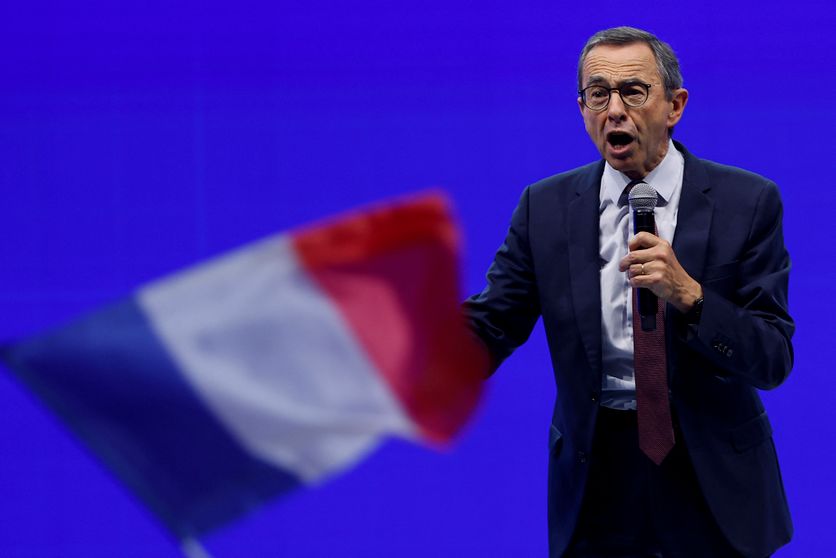 FRANCE-POLITICS-ELECTION-LR Bruno Retailleau et sa vision pour l’élection présidentielle de 2027