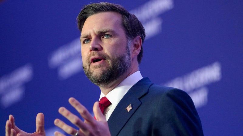 861a96d3-32df-418f-9b7f-a7aa1ea1ec46 Le vice-président américain JD Vance minimise le conflit en Iran